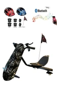 Citymate Drift Car Elektrikli Kaykay Bluetooth Dirift Kar Hoverboard Scooter + Koruma Ekipmanı D02 thumbnail 1