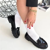 Narli Siyah Rugan Oxford Ayakkabı thumbnail 5