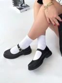 Yoko Siyah Cilt Oxford Ayakkabı thumbnail 2