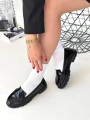 Narli Siyah Rugan Oxford Ayakkabı thumbnail 1