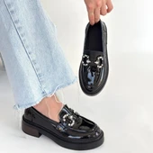 Ertin Siyah Rugan Oxford Ayakkabı thumbnail 5