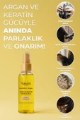 Keratin ve Argan Yağlı Onarıcı Saç Bakım Yağı 100 ml thumbnail 7