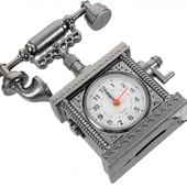 BlackCraft  Telefon Görünümlü Saat Masa Saati thumbnail 1