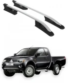 MİTSUBİSHİ L200 2006 2007 2008 2009 2010 2011 2012 2013 2014 PORTBAGAJ TAVAN ÇİTASI GRİ thumbnail 1