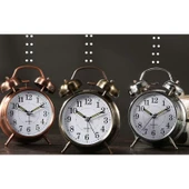 BlackCraft  Metal Masaüstü Işıklı Çalar Saat Büyük Boy thumbnail 2