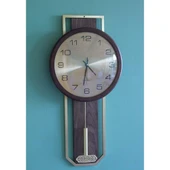 BlackCraft  Geyikli Duvar Saati Sarkaçlı Alk1579 Dekoratif Hediyelik thumbnail 1