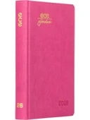 Ece Ajanda 14x20 cm Ajanda 2026 Kemer Pembe thumbnail 2