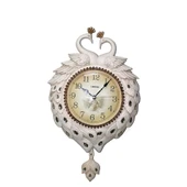 BlackCraft  Duvara Asmalı Tavuskuşu Saat thumbnail 2