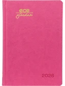 Ece Ajanda 14x20 cm Ajanda 2026 Kemer Pembe thumbnail 1