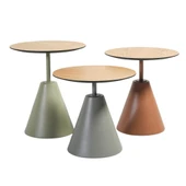 Üçlü Mantar Zigon Sehpa Seti No:553 | Rehome Renkli Yuvarlak MDF Modern Sehpa Takımı thumbnail 1