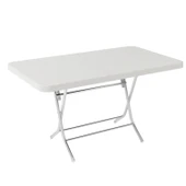 Katlanır Plastik Masa 70x120 thumbnail 1