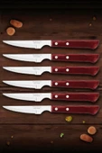 Pinkev Tramontina 6lı Set Paslanmaz Çelik Polywood Sap Steak Et Bıçağı thumbnail 1