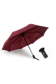 Kampüs Kırtasiyem Bordo Tam Otomatik Şemsiye thumbnail 2