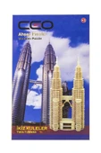 Ceo 3d Ahşap Puzzle Ikiz Kuleler thumbnail 1