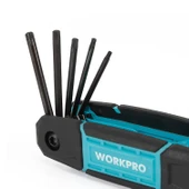 WORKPRO WP222030 8 Parça CR-V Çakı Tipi Torx Profesyonel Allen Anahtar Takımı thumbnail 3