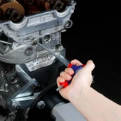 WORKPRO WP200542 8 Parça CR-V Top Başlı T Tipi Uzun Profesyonel Allen Anahtar Takımı thumbnail 5