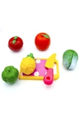 Mobilecarsi Şefin Mutfağı 12 Parça Meyve Sebze Oyuncak Seti thumbnail 2