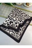 Leopar Desen Pamuk İpek Şal thumbnail 2
