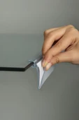 5 Adet 100 cm Cam Rafa Geçmeli Plastik Etiketlik thumbnail 2