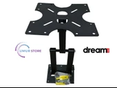 Dreamstar 32" 82cm Google Lcd Led TV Çift Kollu Hareketli Askı Aparatı thumbnail 1