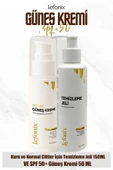 Lefonix SPF 50+ Güneş Kremi 50 ml+Lefonix Kuru ve Normal Ciltler İçin Temizleme Jeli 150 ml thumbnail 1