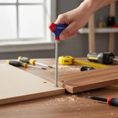 WORKPRO WP200542 8 Parça CR-V Top Başlı T Tipi Uzun Profesyonel Allen Anahtar Takımı thumbnail 4