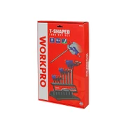 WORKPRO WP200543 8 Parça CR-V T Tipi Uzun Delikli Torx Profesyonel Allen Anahtar Takımı thumbnail 10