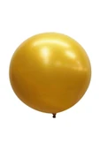 Kampus Kırtasiyem 1 Adet 45inç 114 cm Altın Sarısı Jumbo Büyük Balon İnik Gold Dore thumbnail 1