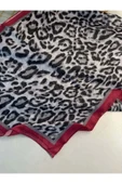 Leopar Desen Pamuk İpek Şal thumbnail 1