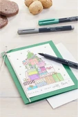 Faber Castell Metalik Markör Kalem 6'lı Set,Çok Yüzeyli Kullanım, Su Bazlı thumbnail 2