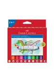 Faber Castell Jumbo Keçeli Kalem 10’lu 2in1 155170 thumbnail 1