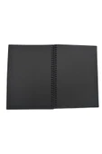 Gülpaş Kırtasiye 17x24 Siyah Yapraklı Defter Spiralli 40 Yaprak thumbnail 2