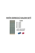 Fatih Kırtasiye Dereceli Kalem Seti Karakalem Görsel thumbnail 1