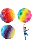 MİLKYADATOYS MİLKY ADA TOYS Bouncing Topu, kauçuktan zıplayan toplar, süper yüksek sıçrama Space Ball, Moon Ball thumbnail 1