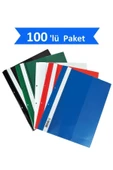 Noki Ofis Telli Dosya Plastik Eco Mavi 100 Lü Paket thumbnail 1