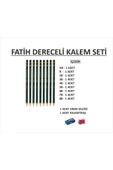 Fatih Kırtasiye Dereceli Kalem Seti Karakalem thumbnail 1