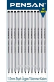 Pensan Triball 1.0 Mm Siyah Tükenmez Kalem 12 Adet thumbnail 1