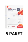 Noki Ofis 5 Paket 4830-hd 100'lü Poşet Dosya thumbnail 1