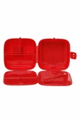 Kampus Kırtasiyem Otto.41418 2pr Kırmızı Kız Çocuk Beslenme Kabı - Kırmızı thumbnail 3