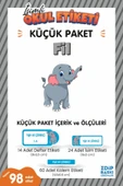 EDİP BASKI MERKEZİ İsimli okul etiketi FİL Defter, kitap ve kalem etiketi Küçük Paket thumbnail 1