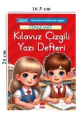 Gülpaş Kırtasiye Yeni Müfradat Güzel Yazı Defteri Orta Boy 16.5x24  24 Yaprak 3 Adet Standart Kılavuz Çizgili Yazı De thumbnail 3