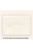 Yener Fotokopi Ile Baskıya Uygun 160 Gr.13*18 Cm Davetiye Zarfı Krem Lale 1. Kalite 50 Adet thumbnail 1