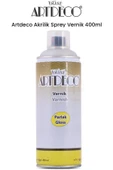 Artdeco lisans kırtasiye Parlak Sprey Vernik 2 X 400ml (2 Adet) thumbnail 2