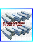 OEM A5 Fotokopı Kağıdı 80 Gram 500 Adet A5 Kağıt thumbnail 1