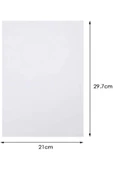 Kampus Kırtasiyem 50 Adet A4 92 Gr Optimum Kalınlık Tasarım Grafik Için Şeffaf Aydınger Karbon Grafit Çizim Kağıdı thumbnail 8