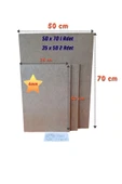 Kampus Kırtasiyem Duralit 1 Adet 50x70 2 Adet 35x50cm Hobi Karakalem Çizim Resim Altlığı 1.Kalitede 4mm Sağlam Esnemez thumbnail 1