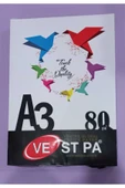 Alkim Kağıt Sanayi Vespa A3 Fotokopi Kağıdı 297*420 Mm 500 Sayfa 1 Paket Beyaz A4 Kağıdının Iki Katı Büyüklükte thumbnail 1
