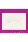 Yener Fotokopi Ile Baskıya Uygun 160 Gr.13*18 Cm Davetiye Zarfı Saten Beyaz 1. Kalite 50 Adet thumbnail 1