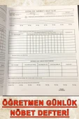 Gülpaş Nöbet Defteri Öğretmen Ciltli 100 Yp. 22x32 Cm thumbnail 2
