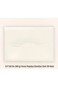 Yener Fotokopi Ile Baskıya Uygun 160 Gr.13*18 Cm Davetiye Zarfı Saten Krem 1. Kalite 50 Adet thumbnail 5